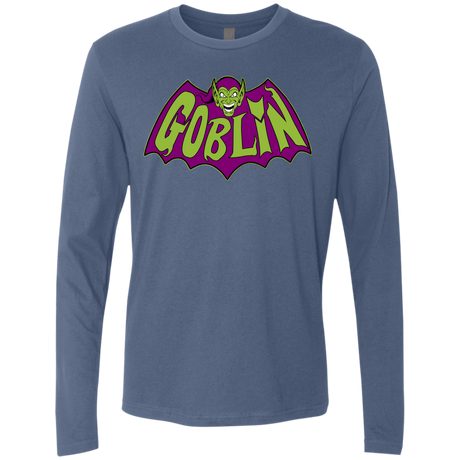 T-Shirts Indigo / Small Goblin Men's Premium Long Sleeve