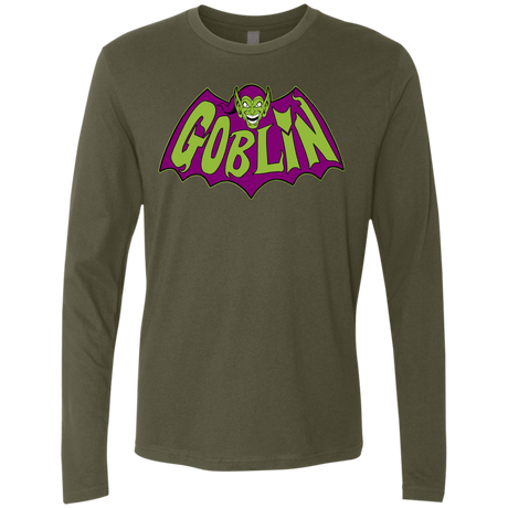 T-Shirts Military Green / Small Goblin Men's Premium Long Sleeve