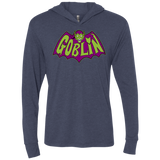 T-Shirts Vintage Navy / X-Small Goblin Triblend Long Sleeve Hoodie Tee