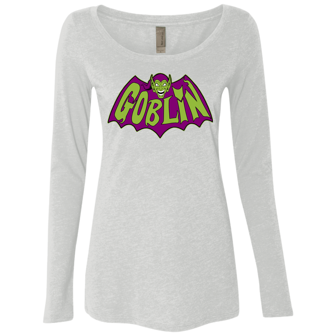 T-Shirts Heather White / Small Goblin Women's Triblend Long Sleeve Shirt