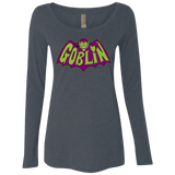 T-Shirts Vintage Navy / Small Goblin Women's Triblend Long Sleeve Shirt
