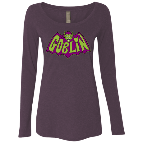 T-Shirts Vintage Purple / Small Goblin Women's Triblend Long Sleeve Shirt