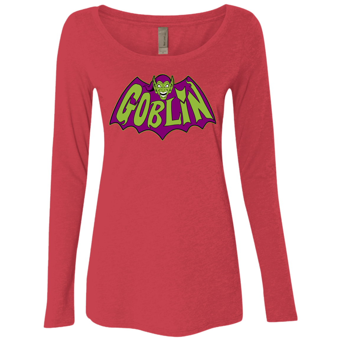 T-Shirts Vintage Red / Small Goblin Women's Triblend Long Sleeve Shirt