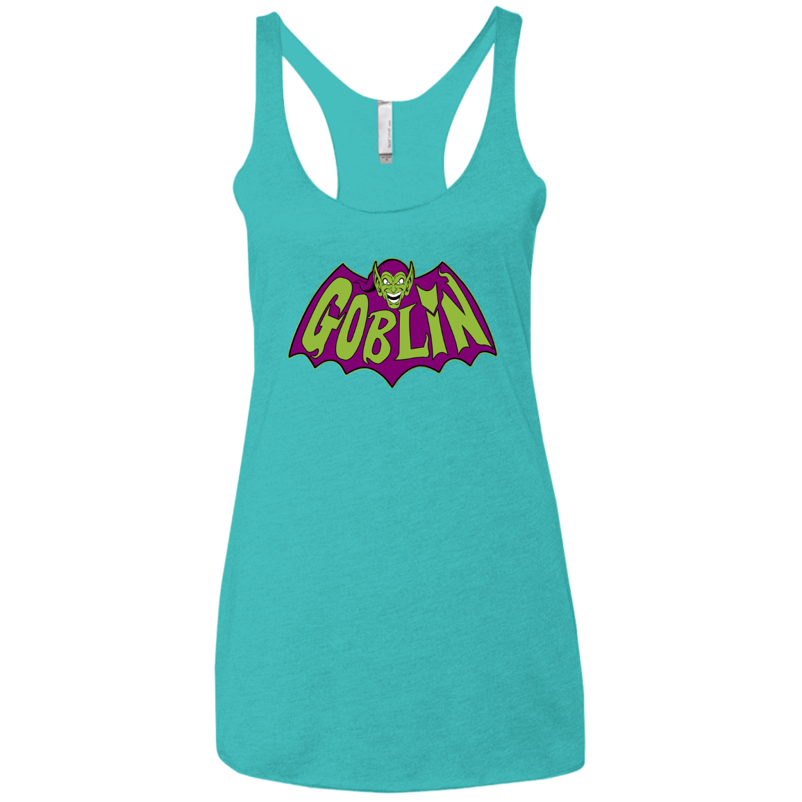 T-Shirts Tahiti Blue / X-Small Goblin Women's Triblend Racerback Tank