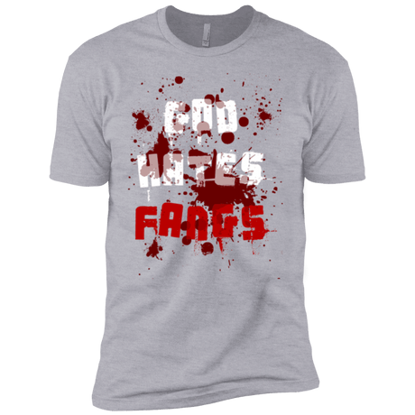 T-Shirts Heather Grey / YXS God hates fangs Boys Premium T-Shirt