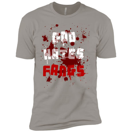 T-Shirts Light Grey / YXS God hates fangs Boys Premium T-Shirt