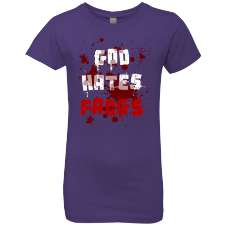 T-Shirts Purple Rush / YXS God hates fangs Girls Premium T-Shirt
