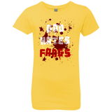 T-Shirts Vibrant Yellow / YXS God hates fangs Girls Premium T-Shirt