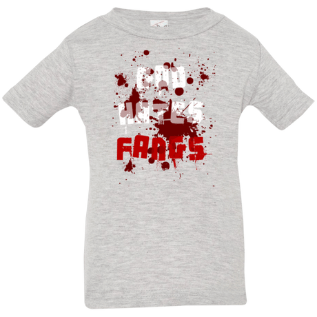 T-Shirts Heather / 6 Months God hates fangs Infant Premium T-Shirt