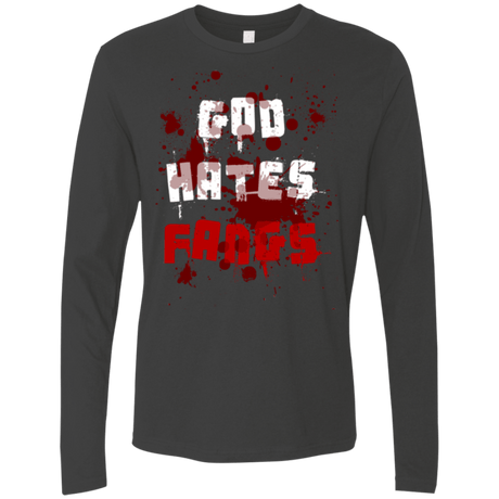 T-Shirts Heavy Metal / Small God hates fangs Men's Premium Long Sleeve