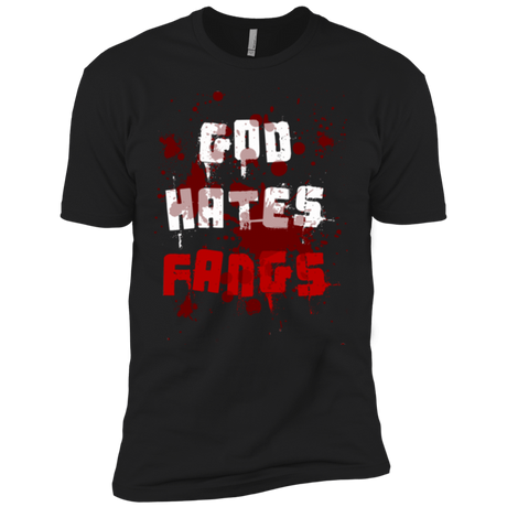 T-Shirts Black / X-Small God hates fangs Men's Premium T-Shirt