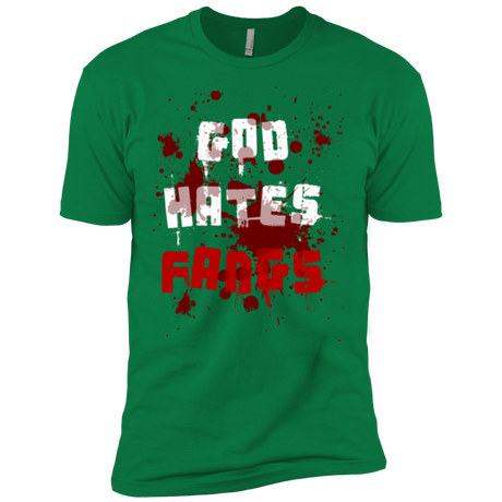 T-Shirts Kelly Green / X-Small God hates fangs Men's Premium T-Shirt