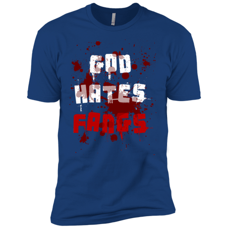 T-Shirts Royal / X-Small God hates fangs Men's Premium T-Shirt