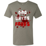 T-Shirts Venetian Grey / Small God hates fangs Men's Triblend T-Shirt