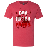 T-Shirts Vintage Red / Small God hates fangs Men's Triblend T-Shirt