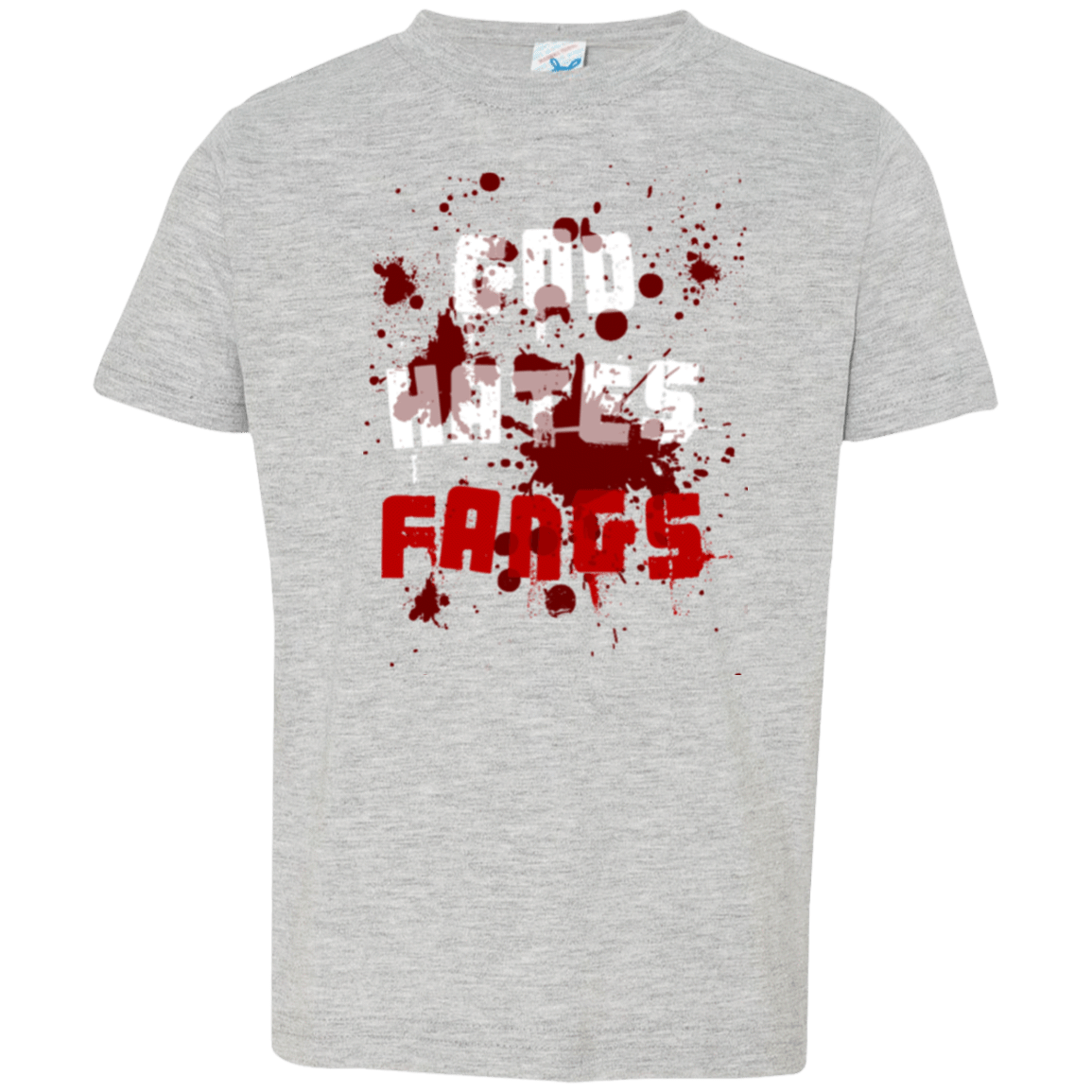 T-Shirts Heather / 2T God hates fangs Toddler Premium T-Shirt