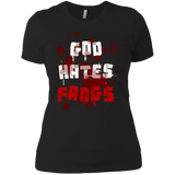 T-Shirts Black / X-Small God hates fangs Women's Premium T-Shirt