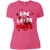 T-Shirts Hot Pink / X-Small God hates fangs Women's Premium T-Shirt