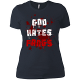 T-Shirts Indigo / X-Small God hates fangs Women's Premium T-Shirt