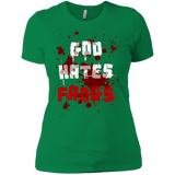 T-Shirts Kelly Green / X-Small God hates fangs Women's Premium T-Shirt