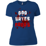 T-Shirts Royal / X-Small God hates fangs Women's Premium T-Shirt