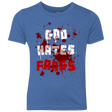 T-Shirts Vintage Royal / YXS God hates fangs Youth Triblend T-Shirt