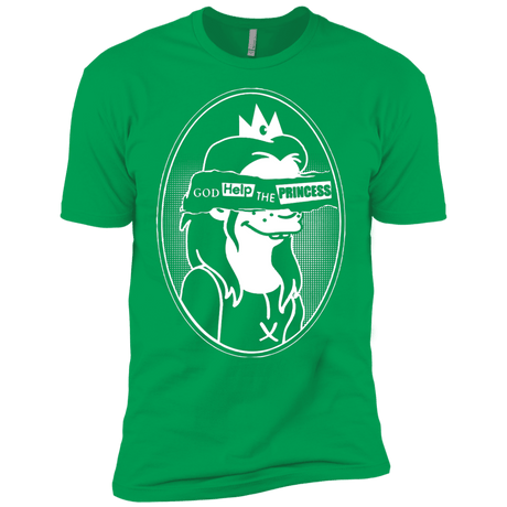 T-Shirts Kelly Green / YXS God Help The Princess Boys Premium T-Shirt