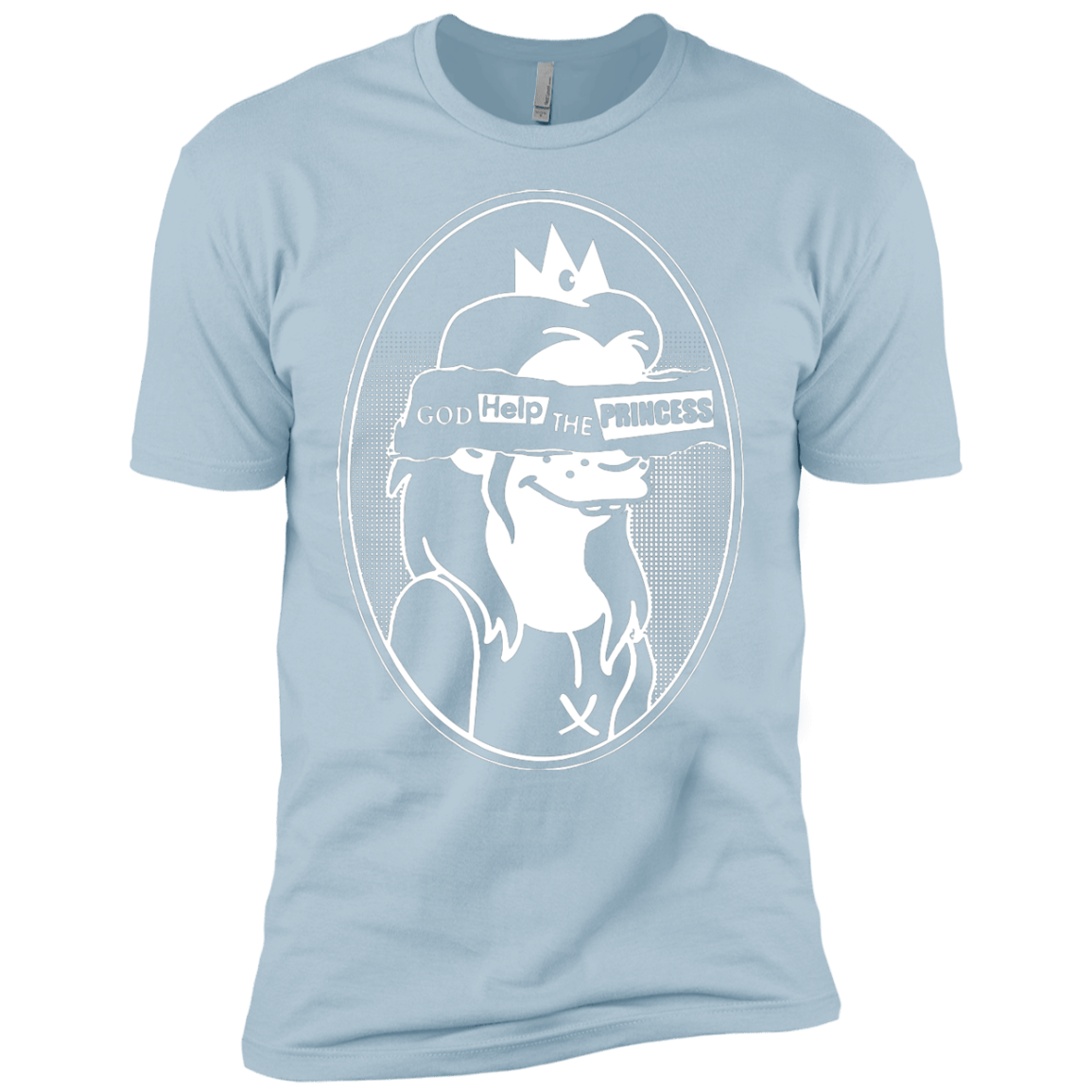 T-Shirts Light Blue / YXS God Help The Princess Boys Premium T-Shirt