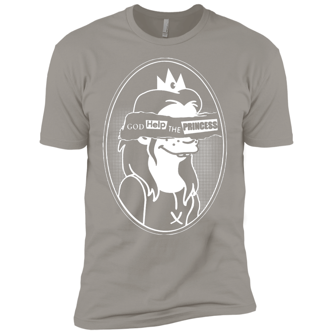 T-Shirts Light Grey / YXS God Help The Princess Boys Premium T-Shirt