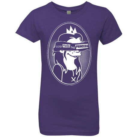 T-Shirts Purple Rush / YXS God Help The Princess Girls Premium T-Shirt