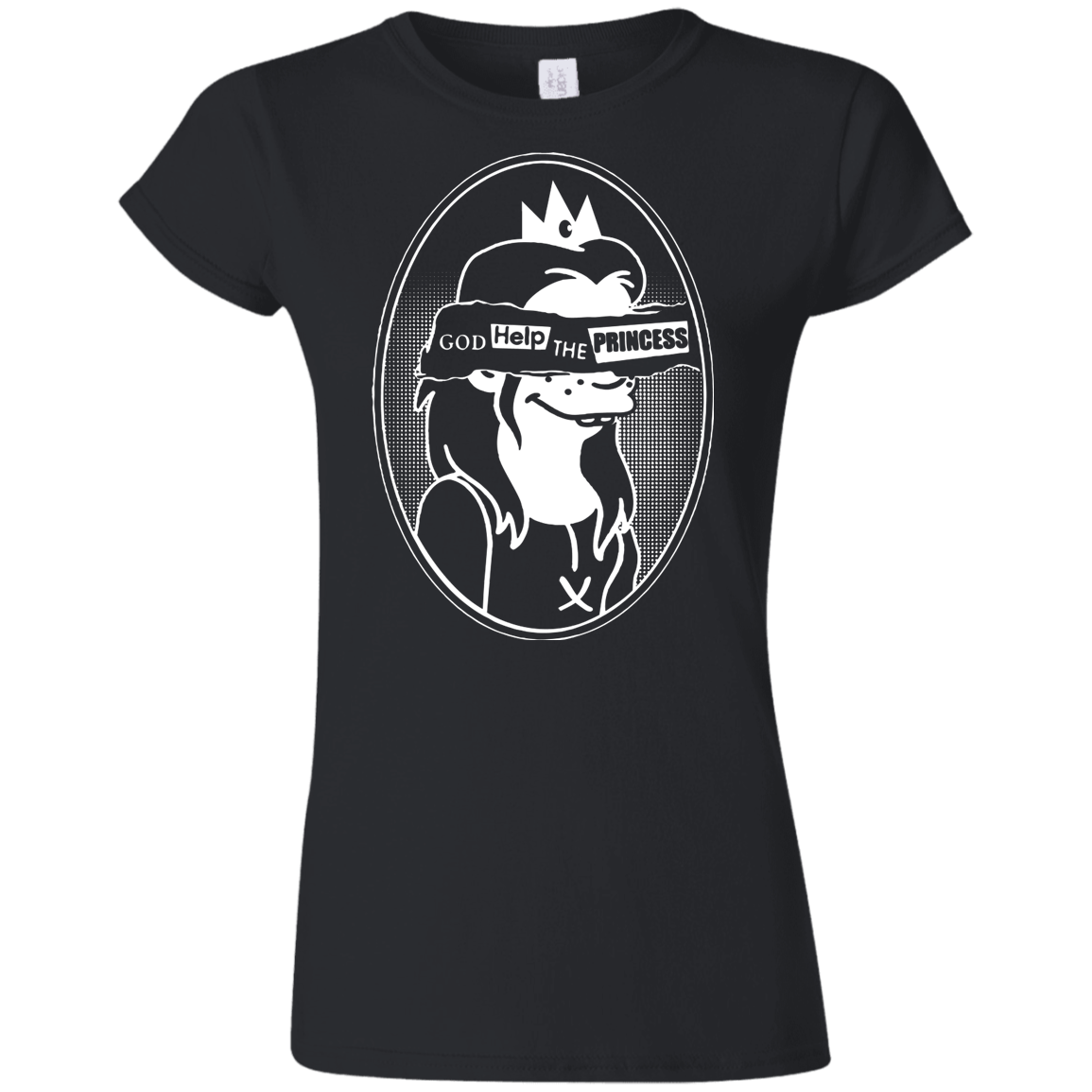 T-Shirts Black / S God Help The Princess Junior Slimmer-Fit T-Shirt