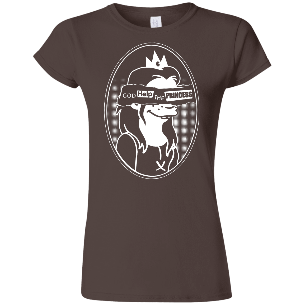 T-Shirts Dark Chocolate / S God Help The Princess Junior Slimmer-Fit T-Shirt