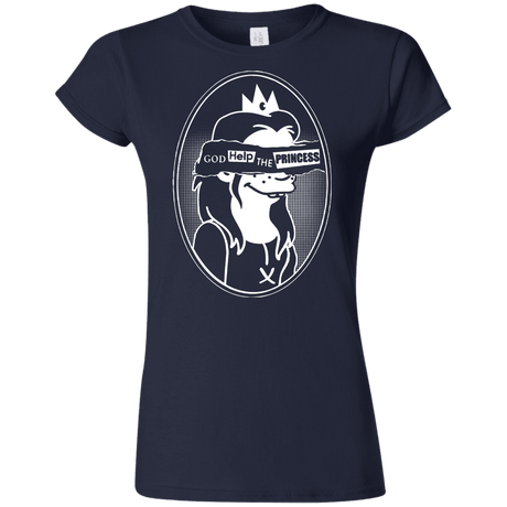 T-Shirts Navy / S God Help The Princess Junior Slimmer-Fit T-Shirt