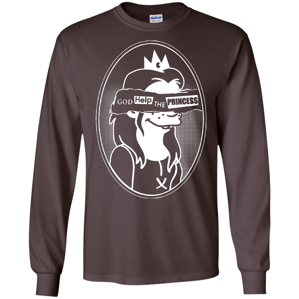 T-Shirts Dark Chocolate / S God Help The Princess Men's Long Sleeve T-Shirt