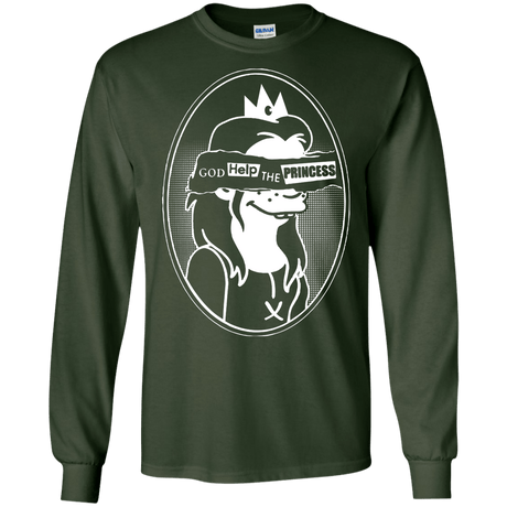 T-Shirts Forest Green / S God Help The Princess Men's Long Sleeve T-Shirt