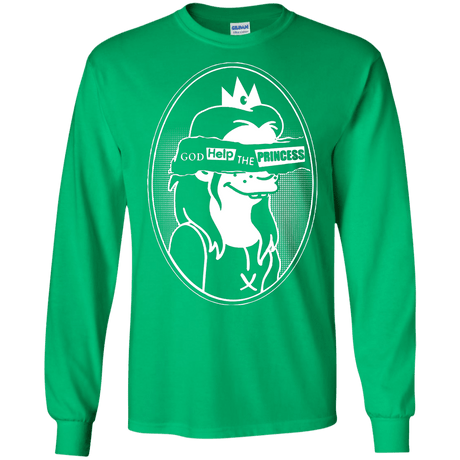 T-Shirts Irish Green / S God Help The Princess Men's Long Sleeve T-Shirt