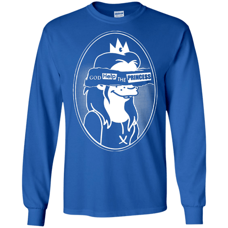 T-Shirts Royal / S God Help The Princess Men's Long Sleeve T-Shirt