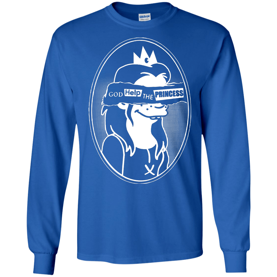 T-Shirts Royal / S God Help The Princess Men's Long Sleeve T-Shirt