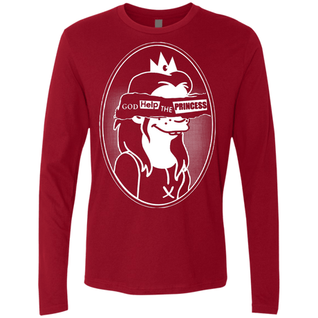 T-Shirts Cardinal / S God Help The Princess Men's Premium Long Sleeve