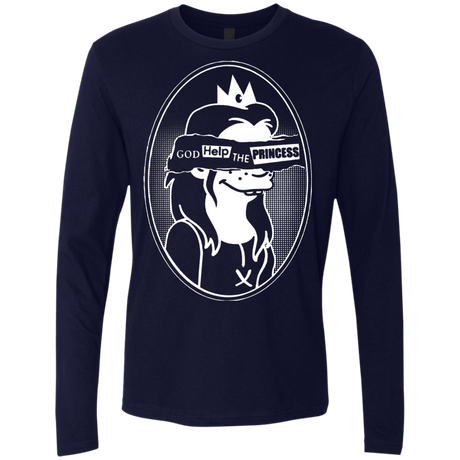 T-Shirts Midnight Navy / S God Help The Princess Men's Premium Long Sleeve