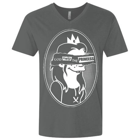 T-Shirts Heavy Metal / X-Small God Help The Princess Men's Premium V-Neck