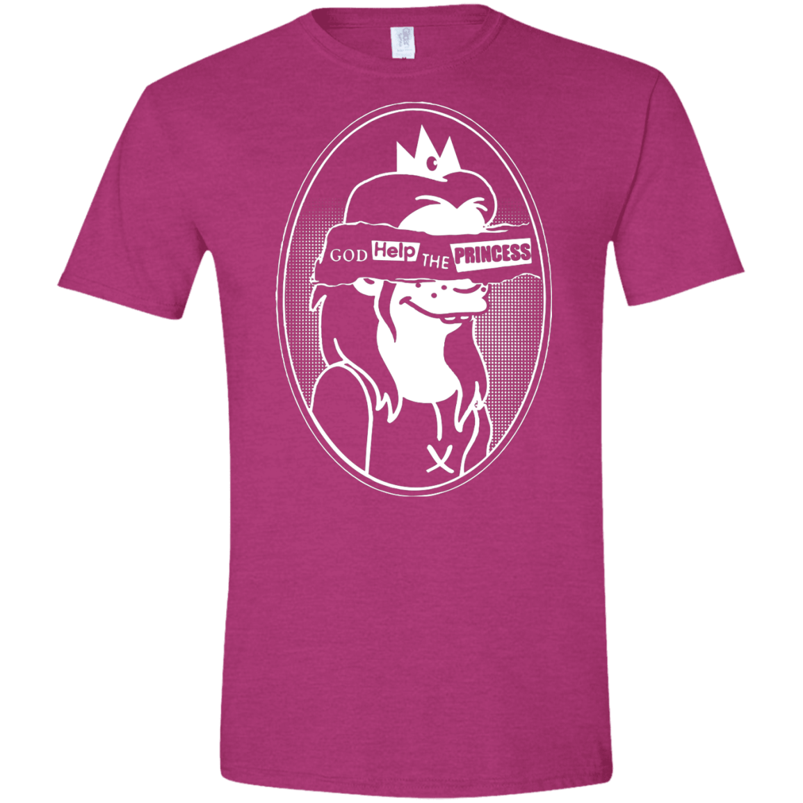 T-Shirts Antique Heliconia / S God Help The Princess Men's Semi-Fitted Softstyle