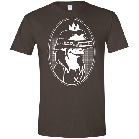 T-Shirts Dark Chocolate / S God Help The Princess Men's Semi-Fitted Softstyle