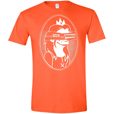 T-Shirts Orange / S God Help The Princess Men's Semi-Fitted Softstyle