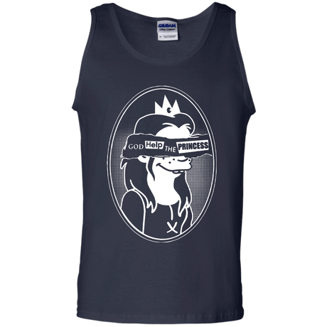 T-Shirts Navy / S God Help The Princess Men's Tank Top
