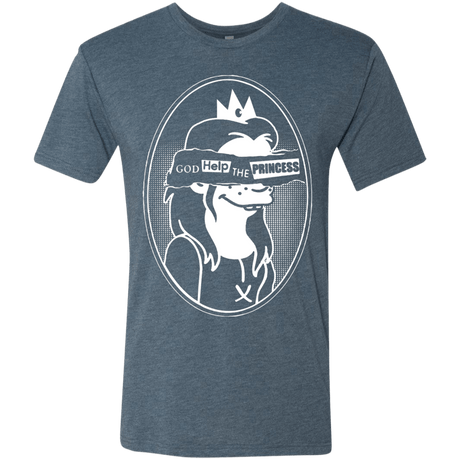 T-Shirts Indigo / S God Help The Princess Men's Triblend T-Shirt