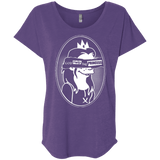 T-Shirts Purple Rush / X-Small God Help The Princess Triblend Dolman Sleeve