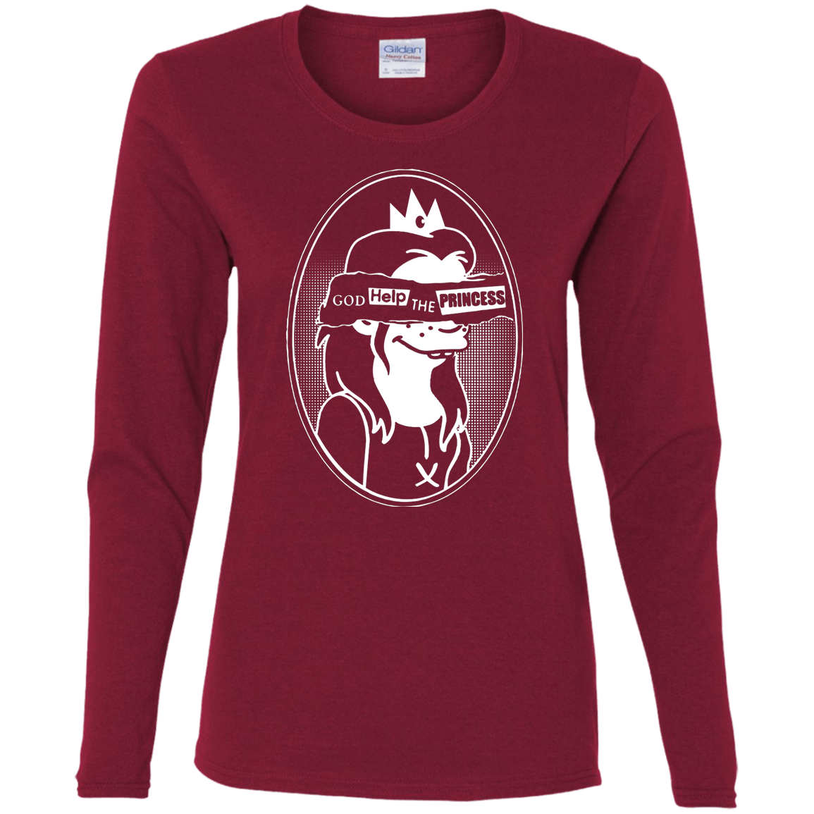 T-Shirts Cardinal / S God Help The Princess Women's Long Sleeve T-Shirt