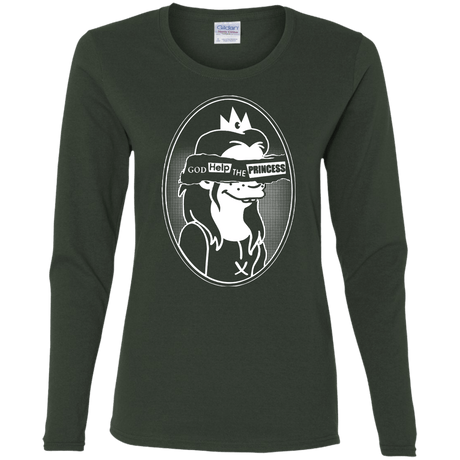 T-Shirts Forest / S God Help The Princess Women's Long Sleeve T-Shirt