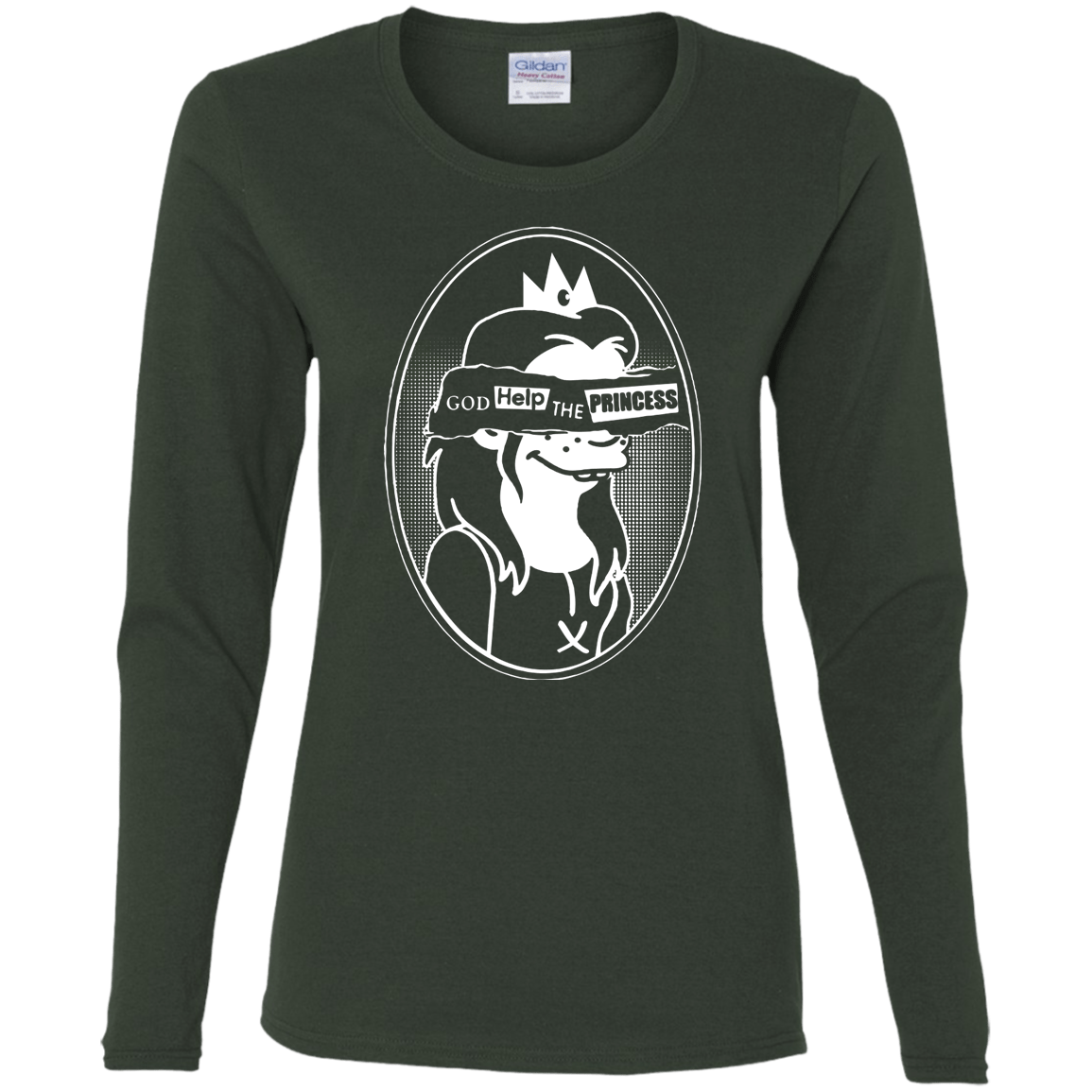 T-Shirts Forest / S God Help The Princess Women's Long Sleeve T-Shirt